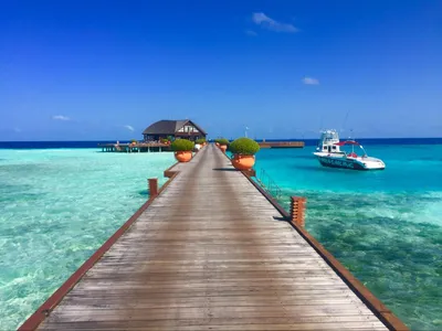 Мальдивские острова скачать фото обои для рабочего стола (картинка 2 из 2)