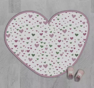 Трафарет «Маленькие сердечки» -: формы для пряников, трафареты, скалки с  узором Lubimova.com