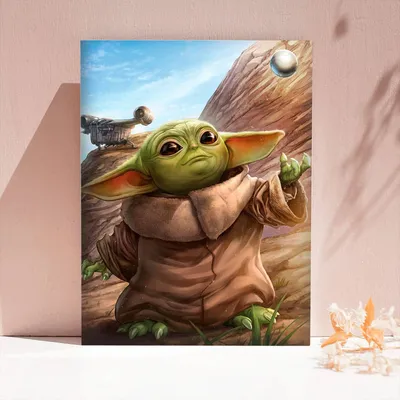 Фигурка Дитя (Малыш Йода) / Baby Yoda, 8 см – купить в интернет-магазине,  цена, заказ online