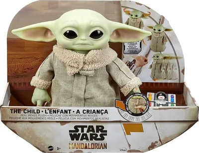 Mattel Star Wars The Child 11” plush toy - «« Это кто, Шрэк?» Нееет, это малыш  Йода! Когда я вошла в отдел игрушек, он покорил мое сердце и поселился в  нашем доме. » | отзывы