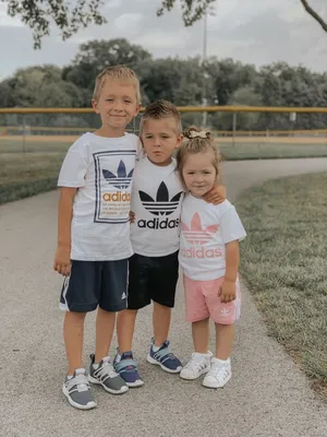 Our Adidas picks for the kids | Sibling photography poses, Unique baby  announcement, Kids