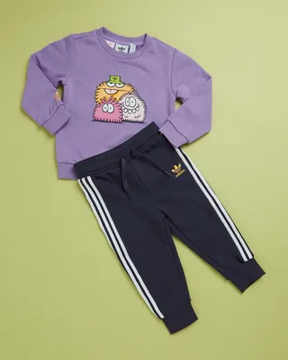 Adidas Babies Two Piece Tracksuit