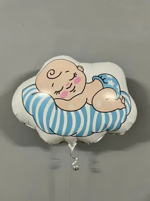 Фольгированная фигура Агура \"Малыш на Облаке\"