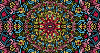 Pin by Sarah on iPhone wallpaper | Mandala wallpaper, Graphic wallpaper,  Colorful wallpaper