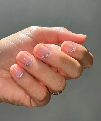 Нежный маникюр на короткие ногти для женщин (фото) |3| | Женская Сумочка |  Дзен