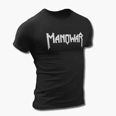 Manowar | logo | cutout back stripe | Savage Looks metal shop