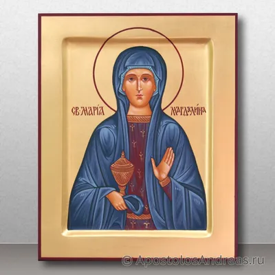 Святая Мария Магдалина в пещере MEGU12, Мерле Гуго - печатаные картины,  репродукции на холсте на UkrainArt