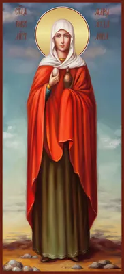 Мария Магдалина - красивая икона из янтаря (ар-326) в г. Киев за 800 грн в  интернет-магазине ➦ \"Иконный Двор\"