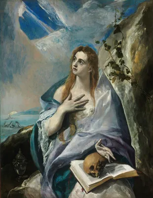Читающая Мария Магдалина», Пьеро ди Козимо — описание картины