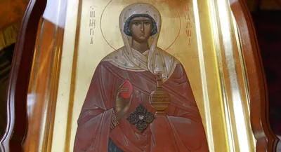 Икона Святая Мария Магдалина † Евангелидис Д. Элиас