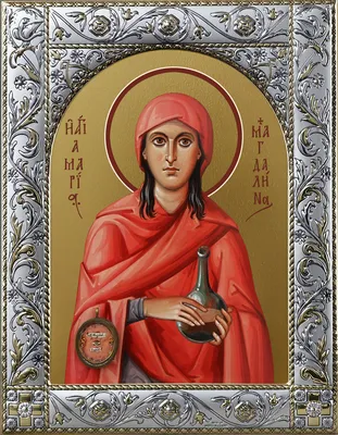 Икона Мария Магдалина Арт. 3218, готовая и под заказ, купить в мастерской  Наследие