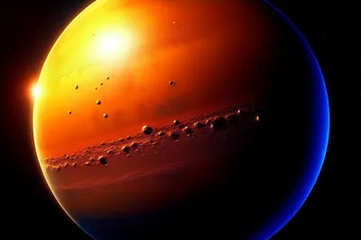 Температура на планете Марс на экваторе и ночью