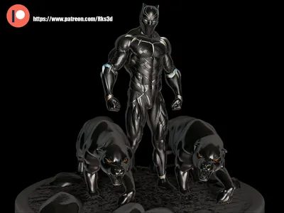 Marvel Black panther | Wallpapers.ai