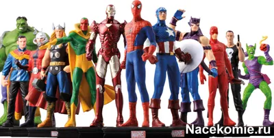 Герои Marvel 3D Официальная Коллекция Фигурок - Все подробности - коллекции  Deagostini