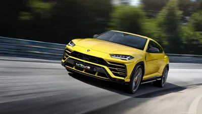 Обои на рабочий стол автомобили Lamborghini Urus - 2018