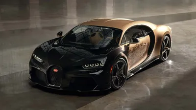 Bugatti вручную украсила кузов Chiron 45 эскизами машин разных лет. Это  заняло 2 года - читайте в разделе Новости в Журнале Авто.ру