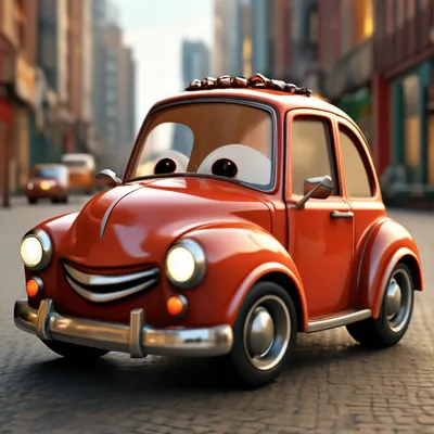 На каких моделях основаны автомобили из мультфильма «Тачки» | Серебряный  Дождь