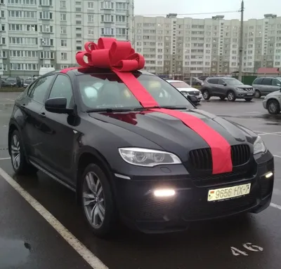 Большой бант на машину в подарок | Karamel96 - подарки, стильные сувениры и  свадебный декор Екатеринбург