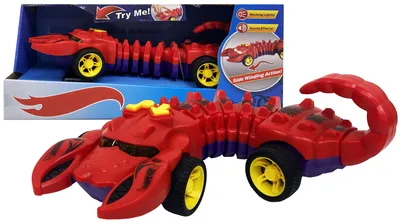 Механическая машинка Смертоносный скорпион 32 см / гонки / моделька машинки  / гоночные машины / игрушка для мальчика - купить с доставкой по выгодным  ценам в интернет-магазине OZON (606320467)