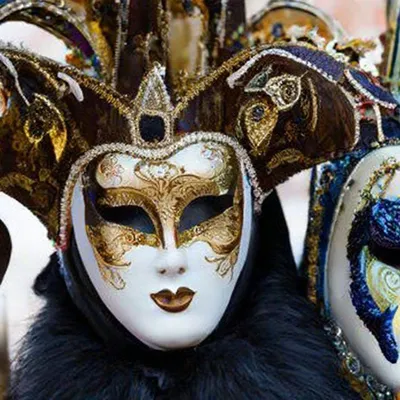 Венецианские маски карнавал | Премиум Фото
