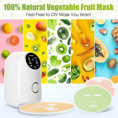 Аппарат для изготовления маски для лица, автоматический фруктовый  натуральный Овощной коллаген, Домашнее использование, салон красоты, спа,  корейский продукт для ухода за кожей | AliExpress