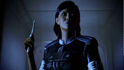Photos Shepard Mass Effect 3 Armor pistol Man Fantasy 1080x1920