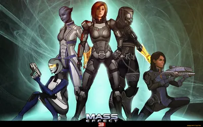 Mass Effect 3 - живые обои игры