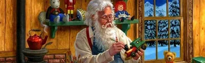 Рисунок Мастерская Деда Мороза №174574 - «Новогодние фантазии» (22.02.2024  - 17:16)