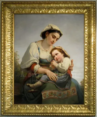 Рисунок Мать и дитя №355934 - «Моя мама лучше всех!» (30.11.2022 - 05:58)