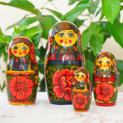 Matryoshka doll PNG transparent image download, size: 650x1252px
