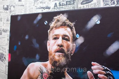 Киев, Украина - 2-ое марта 2019: Фотография на стойке конца-вверх Conor  McGregor во время профессионала WWFC 14 международного см Редакционное Фото  - изображение насчитывающей клетка, конкуренция: 147010891