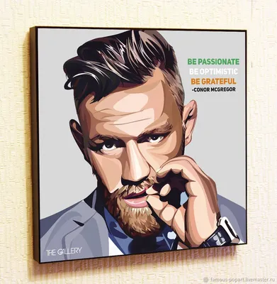 Скачать обои реализм, спорт, рисунок, sport, art, artist, анимация, conor  mcgregor, раздел арт в разрешении 600x1024