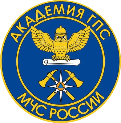 Знак-эмблема МЧС на закрутке новый образец