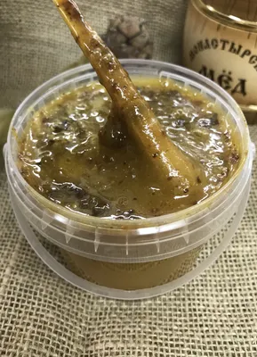 Майский мед (разнотравье) 100% натуральный 590гр - купить по цене: 675  руб./кг в интернет-магазине \"РыбоедовЪ\"