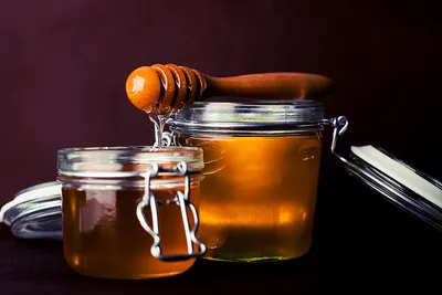 Продукты питания :: Мёд и продукция пчеловодства :: Мёд :: Мед цветочный в  стеклянной банке 0,500 кг.