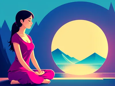 Будда Медитация Йога - Бесплатная векторная графика на Pixabay - Pixabay