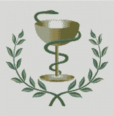 векторная медицинская эмблема фармацевтического кадуцеуса для использования  в комплексной медицинской реабилитации или фармакологи Иллюстрация вектора  - иллюстрации насчитывающей травяной, здоровье: 259443007