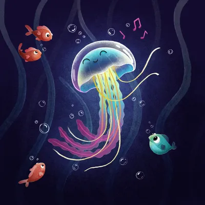 Медузы | Обои, Медуза