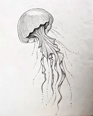 Гигантская летающая медуза на фоне …» — создано в Шедевруме