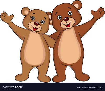 Рисунок два медведя - 70 фото