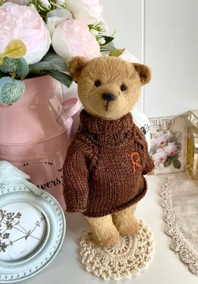 Медвежонок Тедди в цветной рубашке - Diana Rose