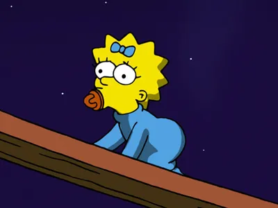 Мэгги Симпсон Гомер Симпсон Мардж Симпсон Барт Симпсон Лиза Симпсон, Барт  Симпсон, позвоночный, мультфильм, вымышленный персонаж png | PNGWing