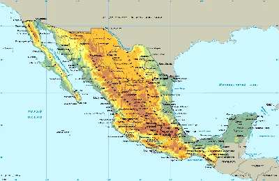 Мексика Мультяшный Карта — стоковая векторная графика и другие изображения  на тему Мексика - Мексика, Карта, Векторная графика - iStock
