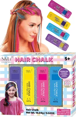 Мелки для волос с насадкой, набор, 6 цветов Mage Story 115033429 купить за  526 ₽ в интернет-магазине Wildberries