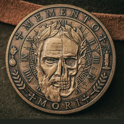 Memento Mori Coin – EDC Reminder Coins