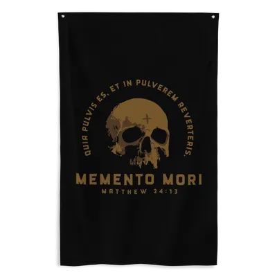 Memento Mori Flag | Sanctus Co.