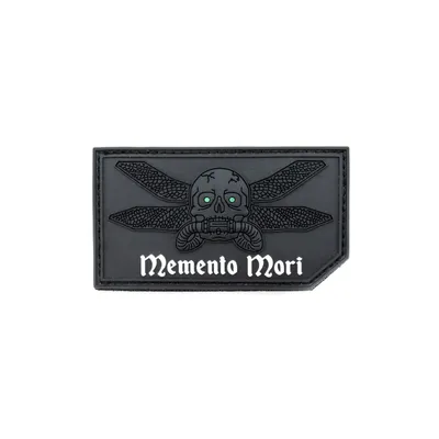 Memento Mori Patch - Black