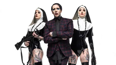 Обои marilyn-manson Музыка Marilyn Manson, обои для рабочего стола,  фотографии marilyn-manson, музыка, marilyn manson, музыкант Обои для  рабочего стола, скачать обои картинки заставки на рабочий стол.