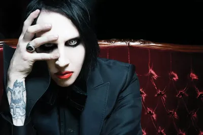 Исполнитель тяжелого рока Marilyn Manson - обои для рабочего стола,  картинки, фото