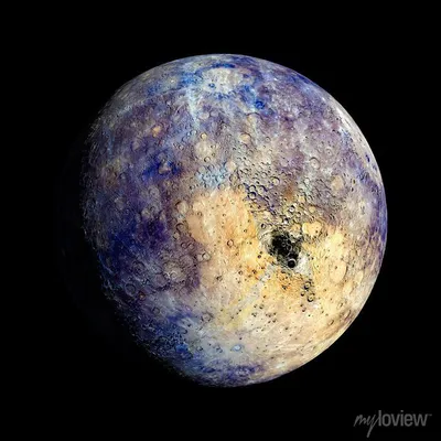 Меркурий картины на стену • картины красивый, стратосфера, НАСА |  myloview.ru